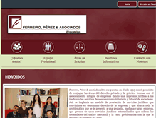 Tablet Screenshot of ferreiro-perez.com